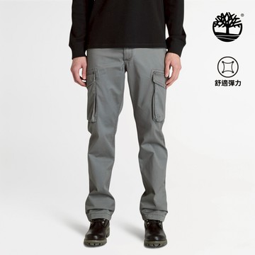 男款灰色休閒工裝長褲|A5V53033