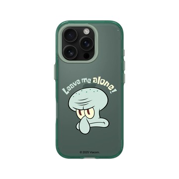 iPhone 16 Pro Clear 憂墨綠 - 海綿寶寶 SpongeBob - 別來煩我!