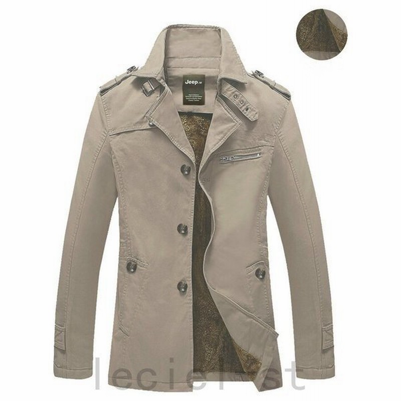 秋冬防寒ジャケット 紳士服 メンズトレンチコート フォーマル チェスターコート 4色 裏起毛ジャケット オーバーサイズ 厚手アウター 通販 Lineポイント最大0 5 Get Lineショッピング