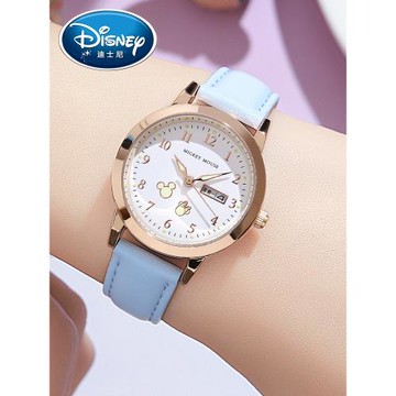 迪士尼手表女款中學生新款小學生女生防水兒童高中生女孩禮物電子