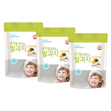 韓國bebefood寶寶福德 - 米餅-南瓜*3