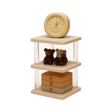 Cooyee 三層置物架(25*25cm)