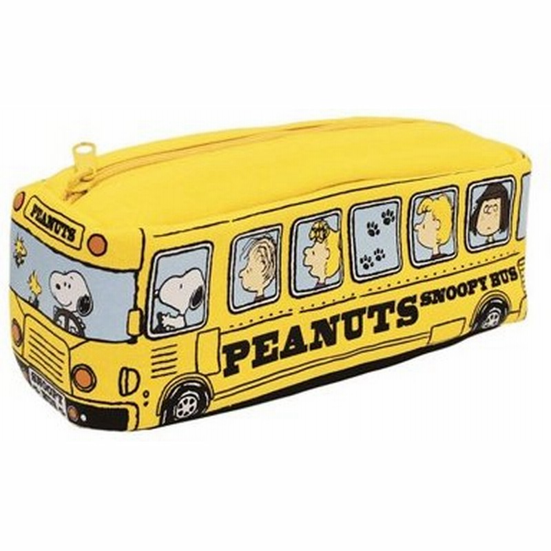 プラスト スヌーピー バス型ポーチ ペンケース ペンポーチ イエロー 2504 035 取 ギフト不可 通販 Lineポイント最大0 5 Get Lineショッピング