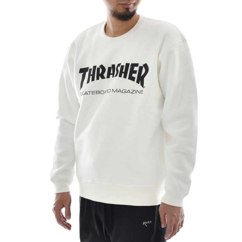 52%OFFセール】スラッシャー THRASHER トレーナー マグロゴ クルー