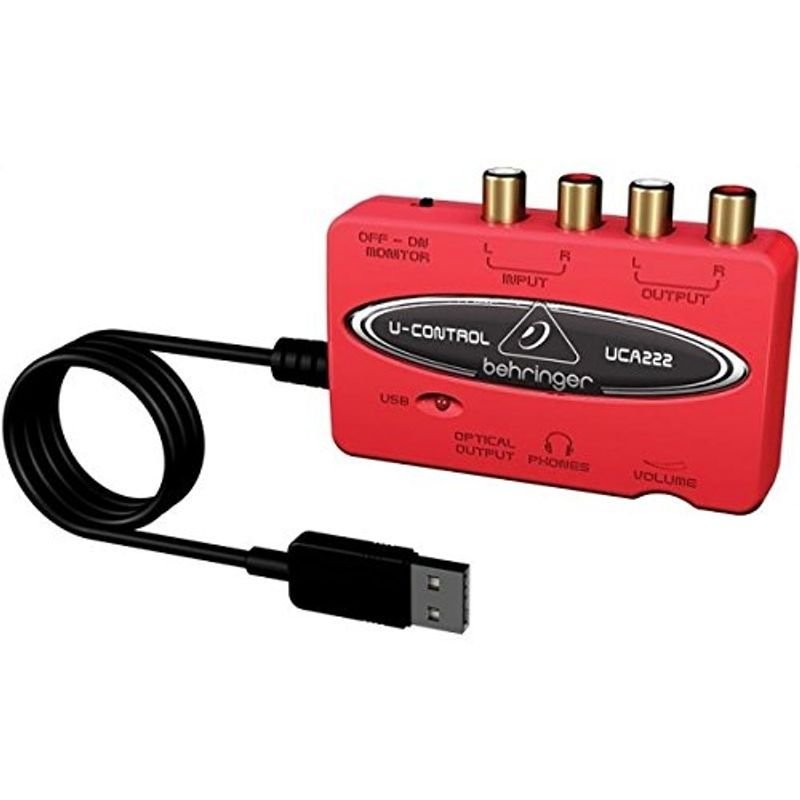 ベリンガー　U-CONTROL　USBオーディオインターフェイス　デジタル出力
