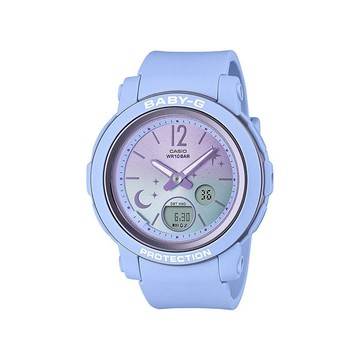 【CASIO 卡西歐】BABY-G 閃耀星月 迷人光彩 優雅藍 BGA-290DS-2A_41.5mm