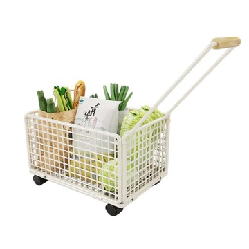 購物車/菜籃車 購物車 買菜車 購物小推車 四輪手拉籃 網格購物籃 移動收納推車 鐵籃推車 採購推車 採購手拉車 收納籃
