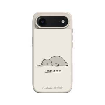 iPhone Air SolidX 貝殼灰 - ilovedoodle (Lim Heng Swee) - Irrelephant 大象