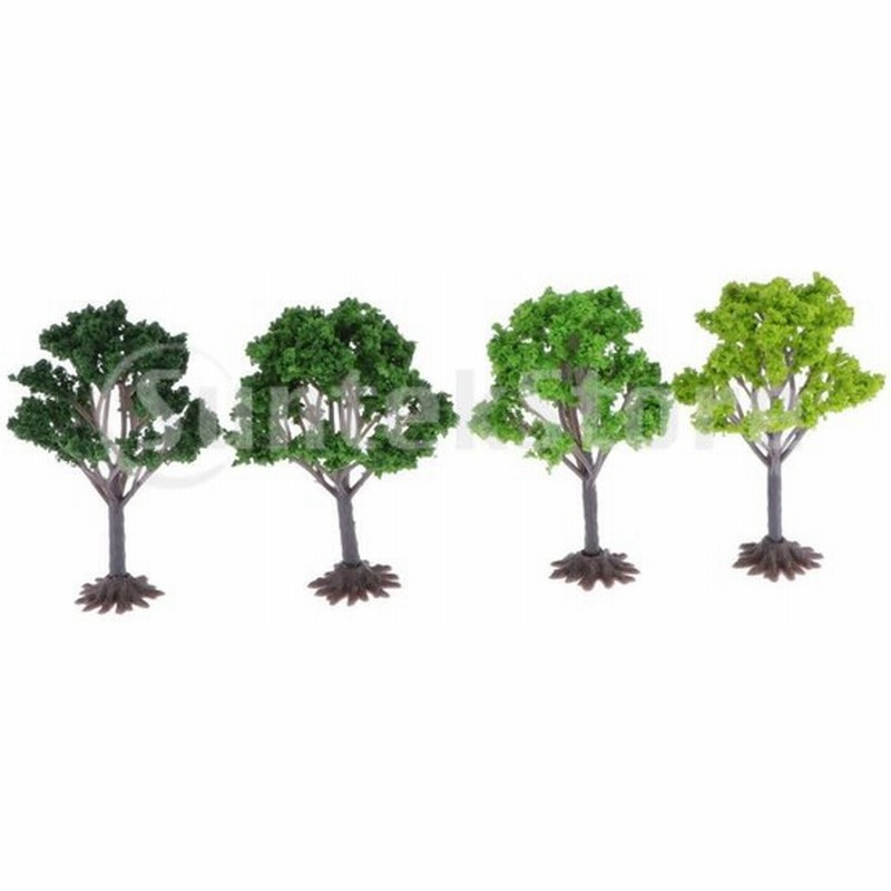 樹木 木 モデルツリー 高さ7 5cm 風景 箱庭 鉄道模型 建物模型 ジオラマ 教育 Diy 4個入 通販 Lineポイント最大0 5 Get Lineショッピング