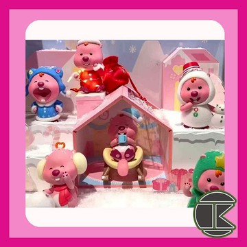 【現貨】TOPTOY Loopy 美妙冬日 植絨盲盒 聖誕節 Q版角色 收藏一中盒6入 愛蛋客