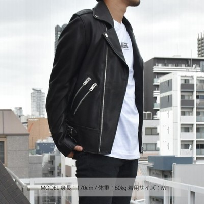 ほぼ未使用■DIESEL【XL】L-GARRETT ダブル ライダースジャケット ディーゼル ダブルライダースジャケット ライダースジャケット
