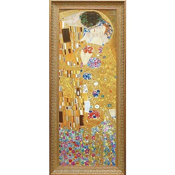 額装絵画 ビッグアート クリムト作 「ザ・キス」