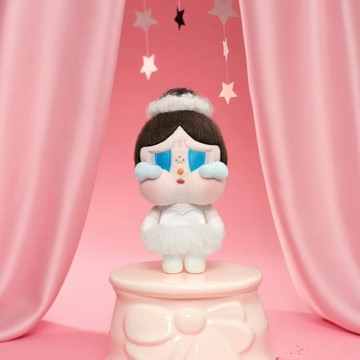 POPMART 泡泡瑪特 CRYBABY SHINY SHINY 芭蕾風 哭哭寶貝 吊卡