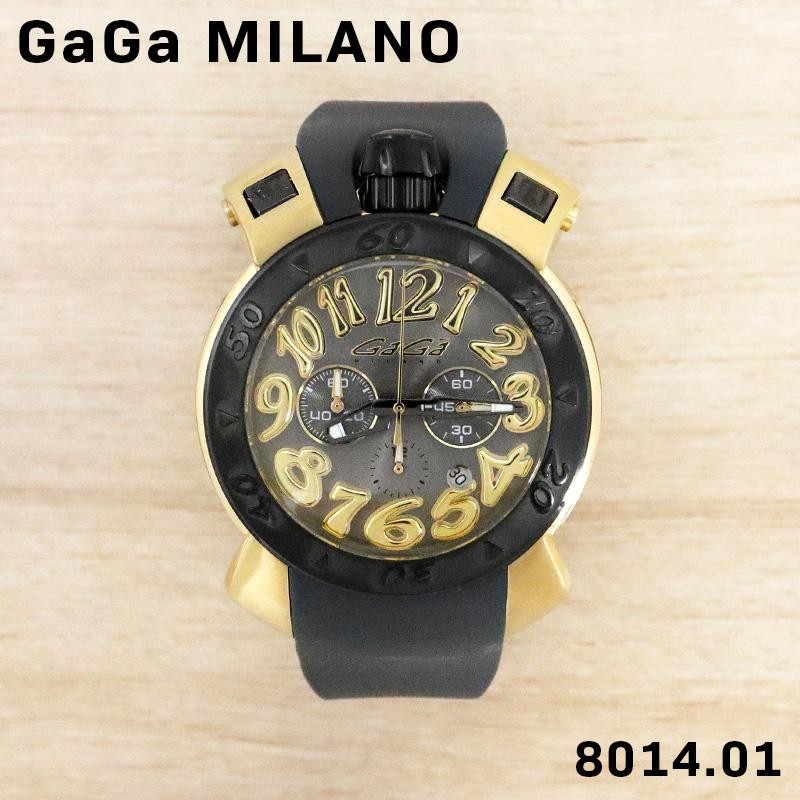 GaGa MILANO ガガミラノ CHRONO クロノ 48MM メンズ 男性 彼氏 腕時計 ...