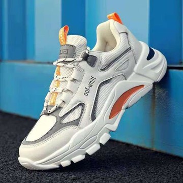 男鞋2025春季新款老爹鞋保暖增高運動鞋韓版百搭休閑板鞋ins潮鞋