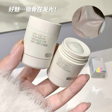 銀河星鑽高光提亮液  珠光細閃 亮晶晶臉部鎖骨 爆閃細膩高光液  溼漉漉水光感液體高光 面部彩妝 修容神器 防水 不脫妝