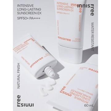 innisfree 向日葵完美清爽防曬霜 SPF50+ PA++++ 60ml【快速出貨】樂享家 臉部身體防曬 GGG