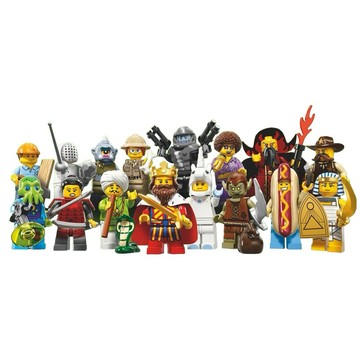 【台中翔智積木】LEGO 樂高 71008 第13代 人偶包 一套16隻 全新已拆