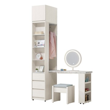 obis 蘿拉4*7.8尺L型組合書桌櫃(全組)