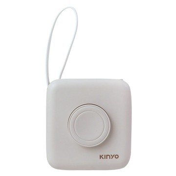 Kinyo 八合一行動電源 10000mAh Type-C + Lightning  灰色  KPB-2306