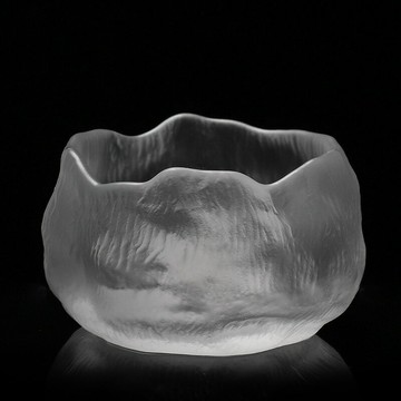 日式冰凍燒玻璃茶杯家用功夫茶具耐熱品茗杯主人杯小茶杯子酒杯