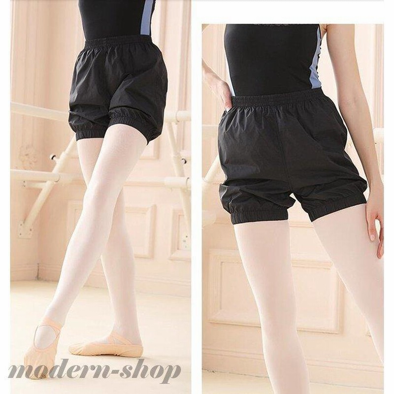 新品 unoa ウノア ショートパンツ M ブラック バレエ サウナパンツ