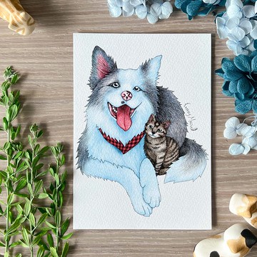 【貓瘋子】明信片(128)