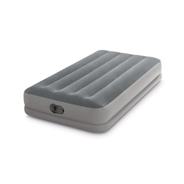 INTEX 雙層單人加大充氣床-寬99cm(USB電源-內建電動幫浦) (64112)
