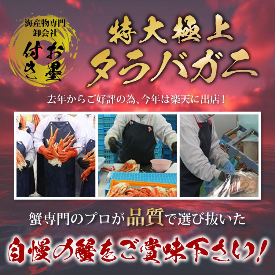  タラバガニ たらば蟹 かに カニ 蟹 1肩 800g 冷凍 かに鍋 カニ鍋 蟹しゃぶ お正月 お歳暮 プレゼント