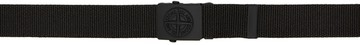 Stone Island Junior 黑色编织儿童腰带