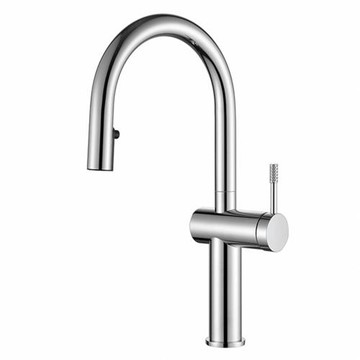 【BOSS】不銹鋼廚房伸縮龍頭  節能陶瓷心軸 有加壓機適用 Z222011