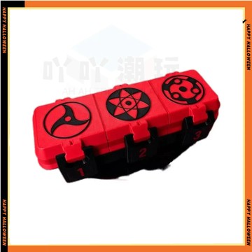 新款發售爆旋陀螺beyblade X陀螺三合一收納盒寫輪眼系列霸旋陀螺收納盒