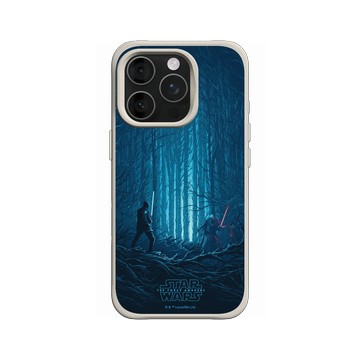 iPhone 16 Pro SolidX 貝殼灰 - 迪士尼-星際大戰 Star Wars - 原力覺醒：凱羅·忍&芬恩-電影系列