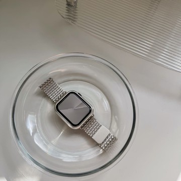 設計款點線磁力 Apple Watch 不鏽鋼錶帶