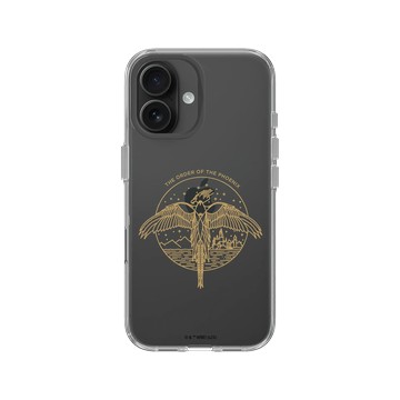 iPhone 16 Clear Case（相機按鈕） 透明 - 哈利波特 Harry Potter - 圖騰系列：鳳凰會的密令