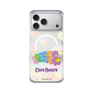 iPhone 17 Pro Max ClearX (MagSafe 兼容) 霜透灰 - Care Bears - 雲朵綿綿