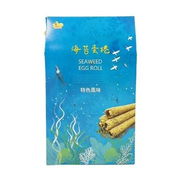 【信華農特產】海苔蛋捲 144公克(2入*4包)/盒(任選)