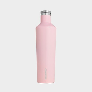 【雷刻專區】CORKCICLE 三層真空易口瓶 750ml-玫瑰石英粉