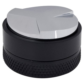 卡特屋 三槳咖啡佈粉器 304不鏽鋼 隨心調節高度  金屬黑  1個