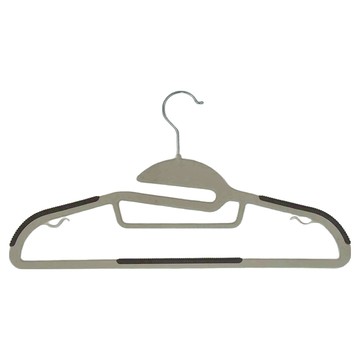 護領防滑無痕衣架 20入  ABS耐用材質  360度可旋轉掛勾  黑色  1組