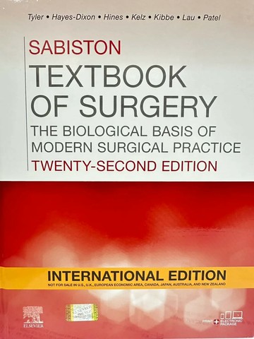 Sabiston Textbook of Surgery: The Biological Basis of Modern Surgical Practice (22版) Tyler 2026 Elsevier