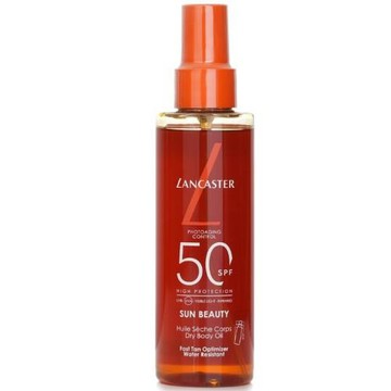 蘭嘉絲汀 Sun Beauty 快速美黑優化缎面乾油 SPF50150ml