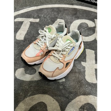【TACKSTHGOOD】2019 Adidas Originals FALCON W運動鞋 白粉 老爹鞋 EE8937