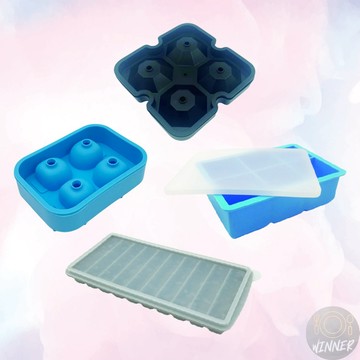 矽膠製冰盒【Winner】製冰盒 製冰模 矽膠帶蓋製冰盒 透明冰盒 食品冰格 輔食冰磚 矽膠製冰盒【Z999】