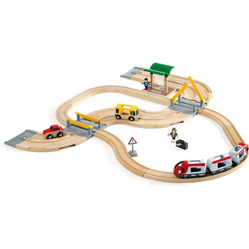 BRIO レールウェイ シティトランスポートセット 33139 - 乗り物