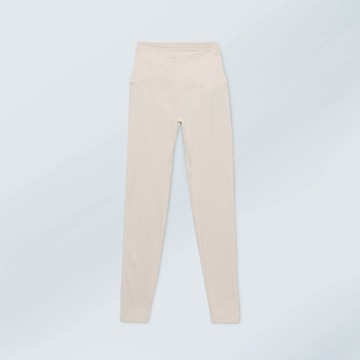 V字收腹親膚提臀瑜珈褲｜象牙白 Ivory