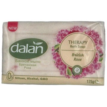 dalan 達欖 玫瑰甜杏仁牛奶植萃浴皂 175g 土耳其原裝進口  1個