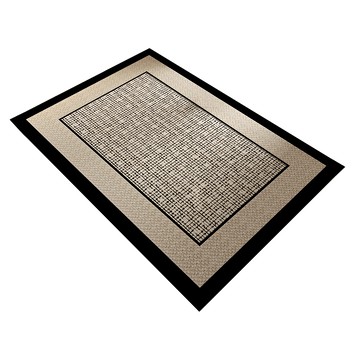 LZQ 加厚防滑玄關地墊  淺墨色  1個  80 x 50 x 0.8cm