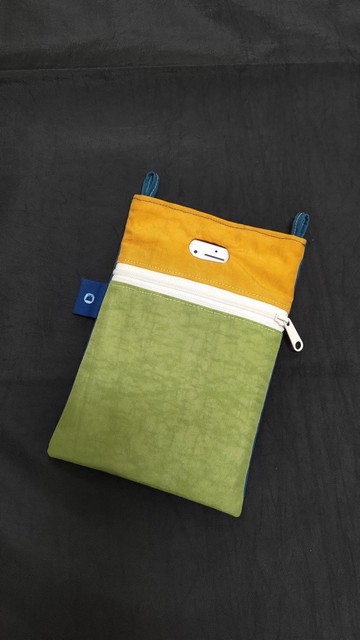 沃十 手機小包  黃綠