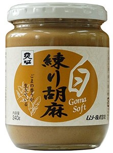 ムソー 練り胡麻・白 240G